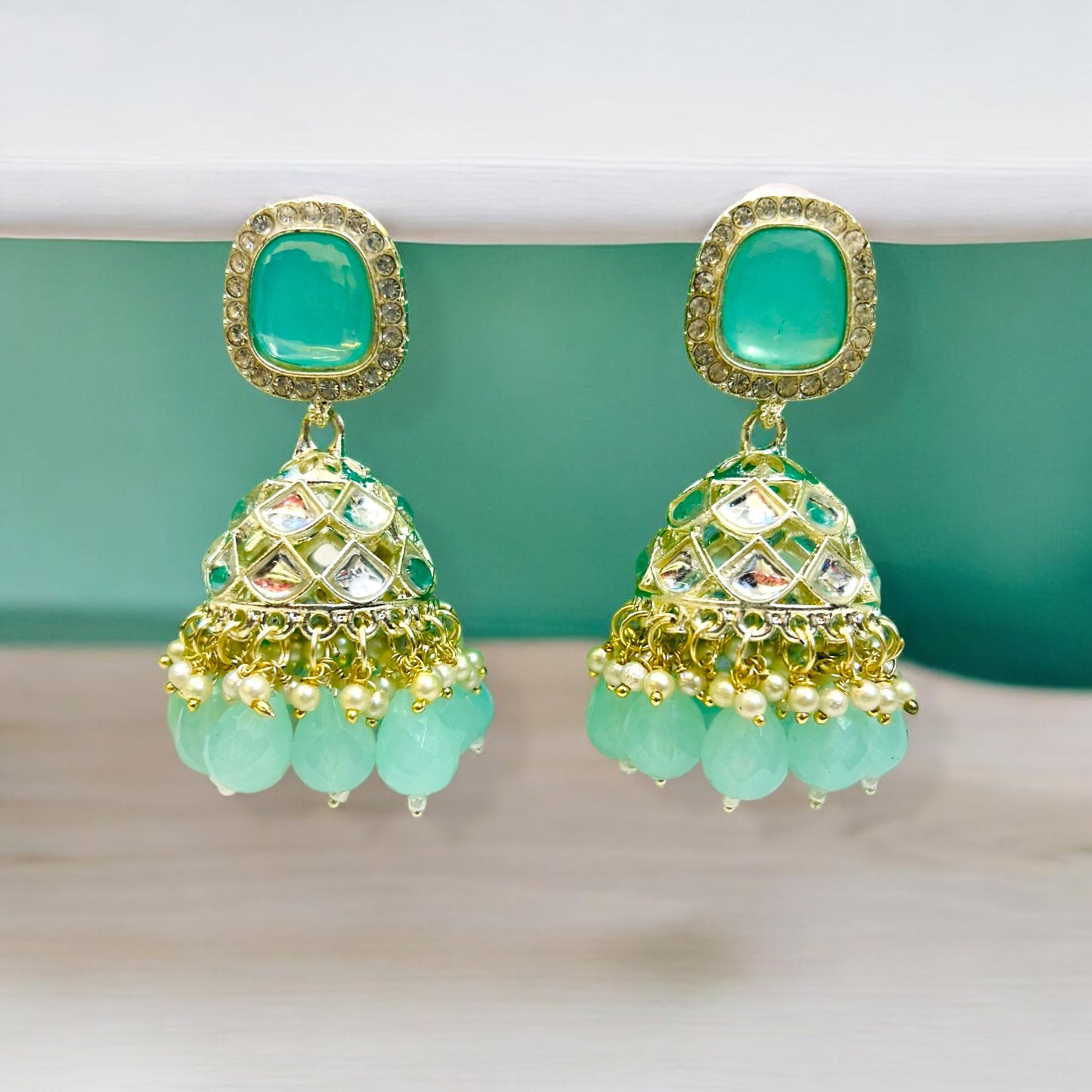Jhumka earrings
