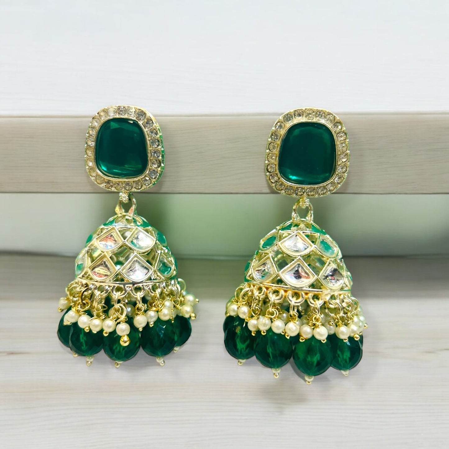 Jhumka earrings