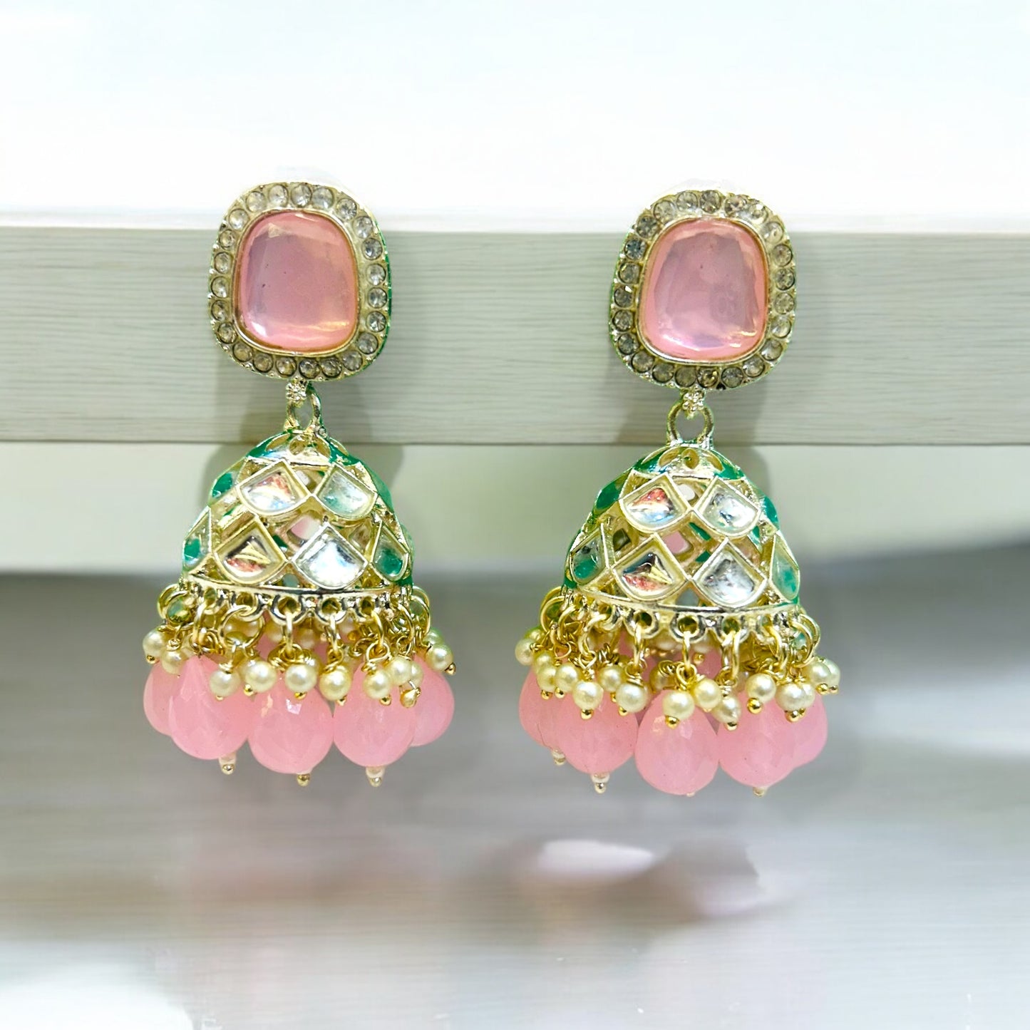 Jhumka earrings