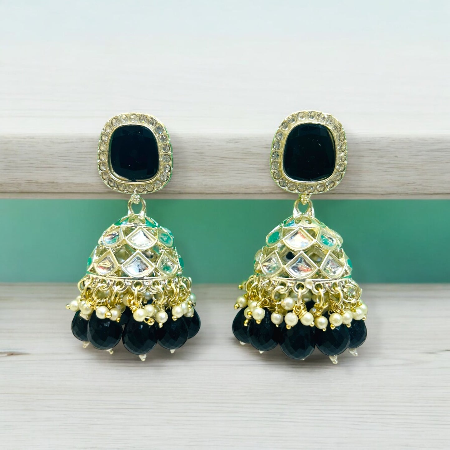 Jhumka earrings