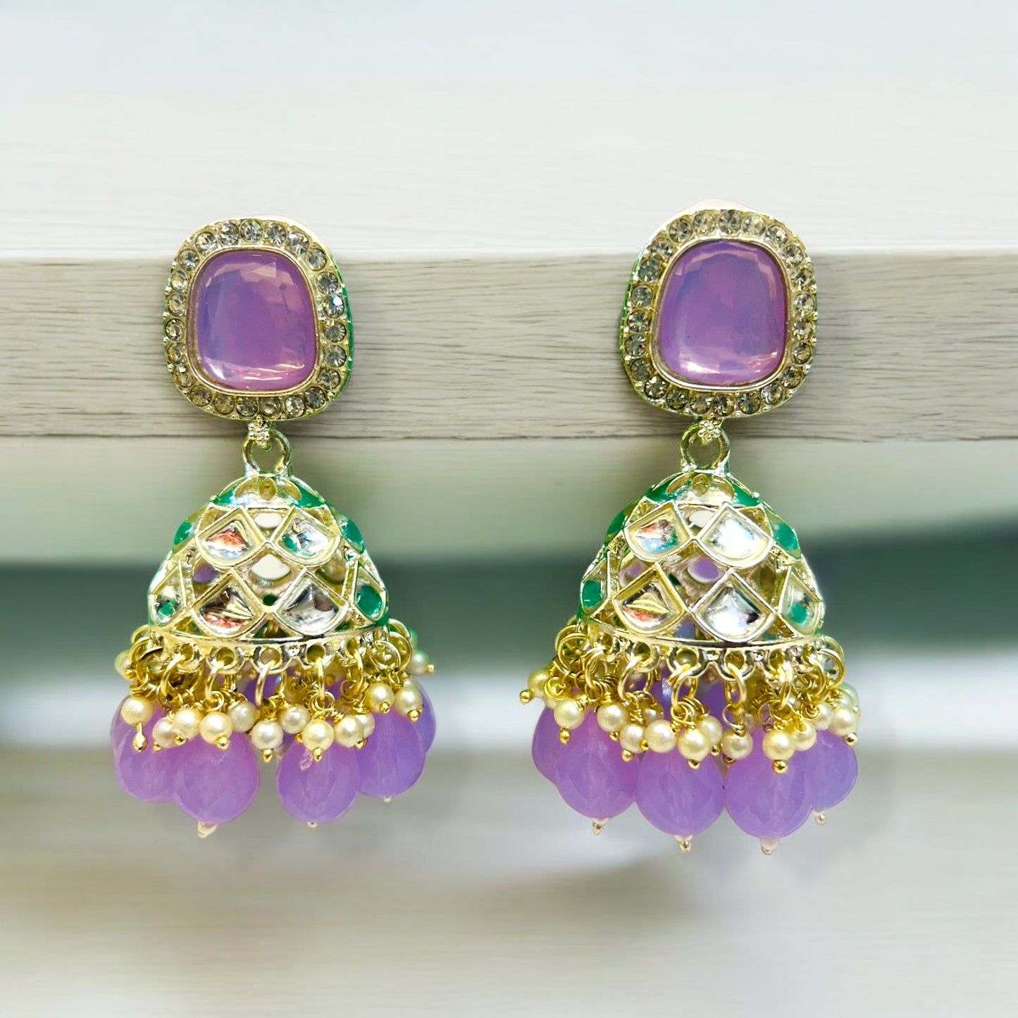 Jhumka earrings