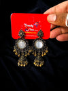 Statement Oxidised Color Matching Earrings