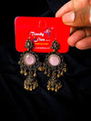Statement Oxidised Color Matching Earrings