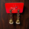 Statement Oxidised Color Matching Earrings