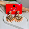 Statement Oxidised Color Matching Earrings