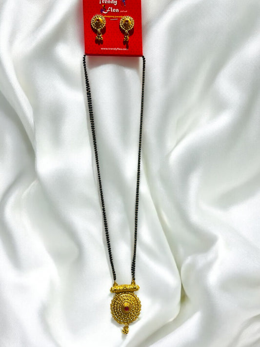 Mangalsutra with Earrings