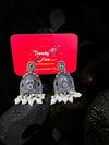 Statement Oxidised Color Matching Earrings