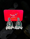 Statement Oxidised Color Matching Earrings