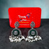Statement Oxidised Color Matching Earrings