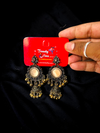 Statement Oxidised Color Matching Earrings