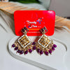 Statement Oxidised Color Matching Earrings